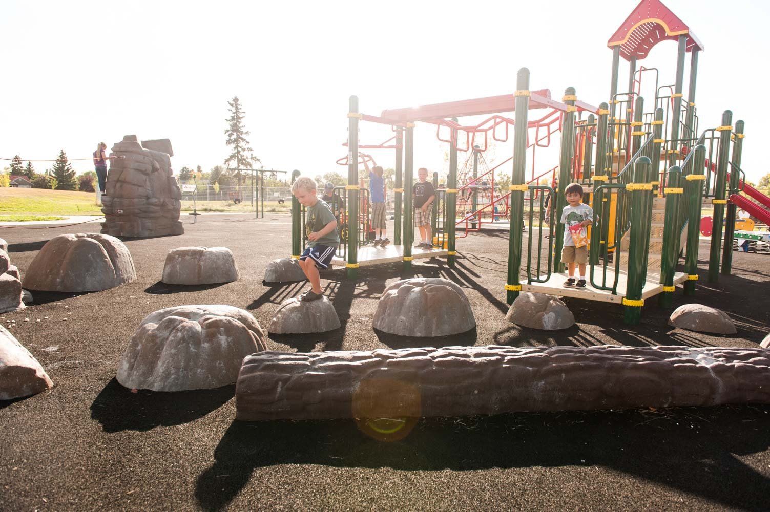PlayWorks Spruce Avenue Playground in Edmonton, Alberta!